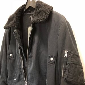 Allsaints Bomber Jacket - Size Medium (Made in Turkey)
